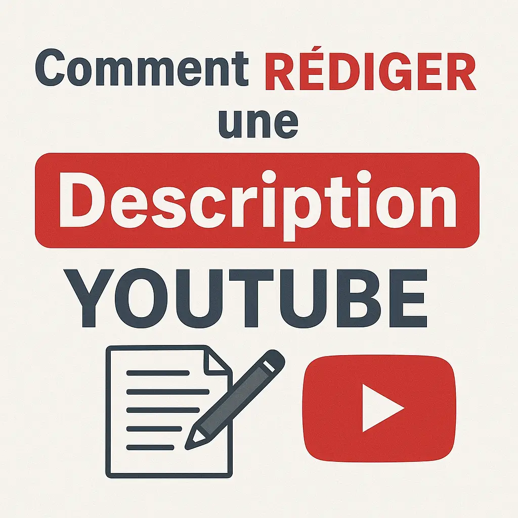 Comment RÉDIGER une Description YOUTUBE